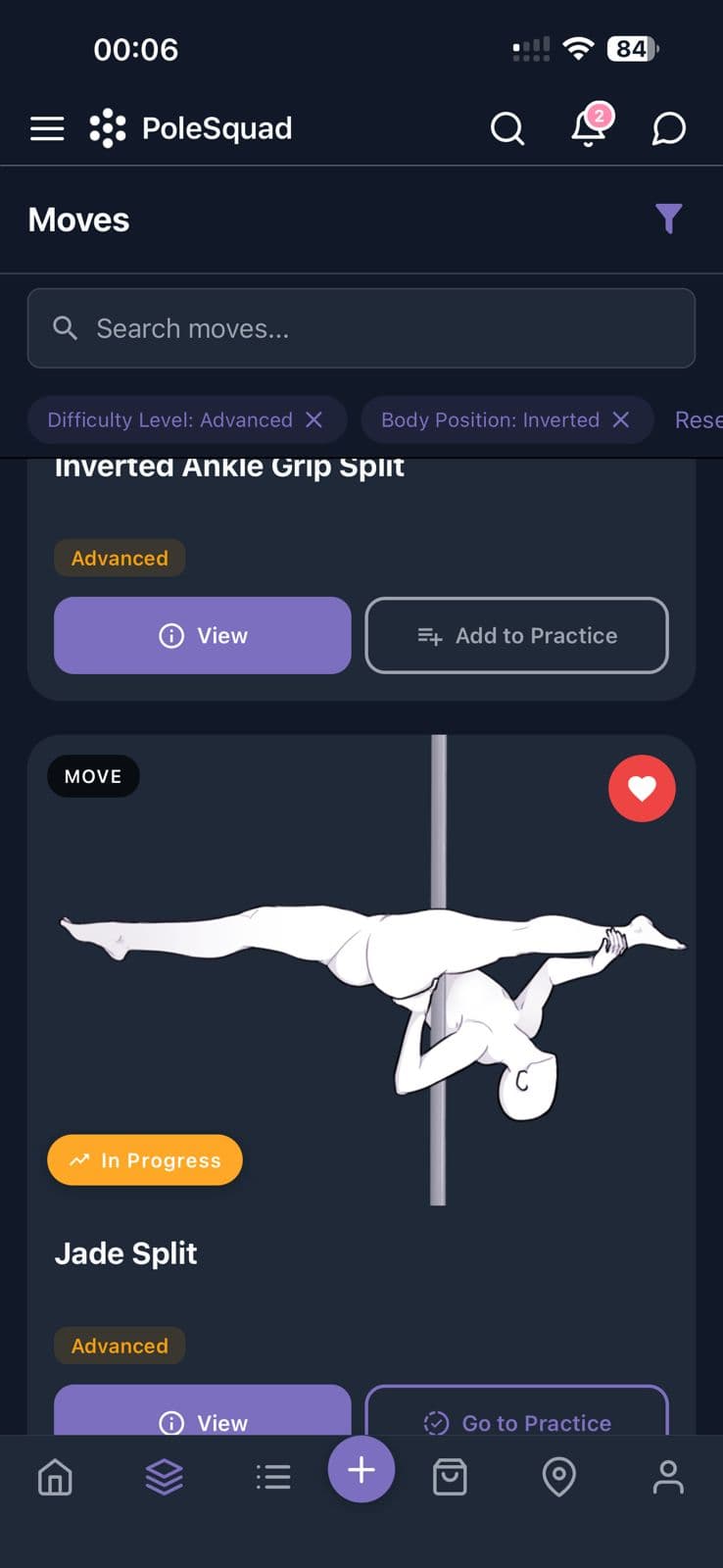 PoleSquad Moves Catalog